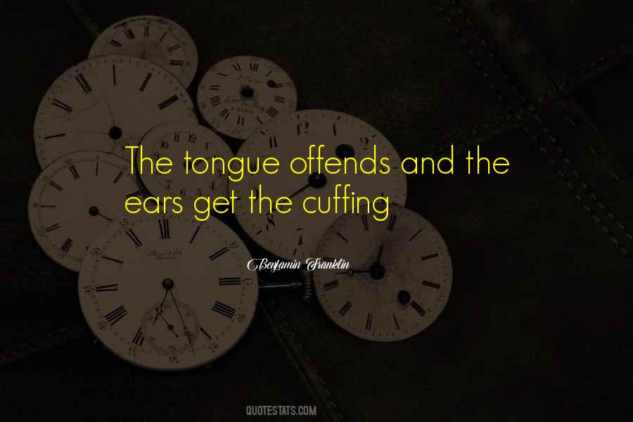 Quotes About Cuffing #274921