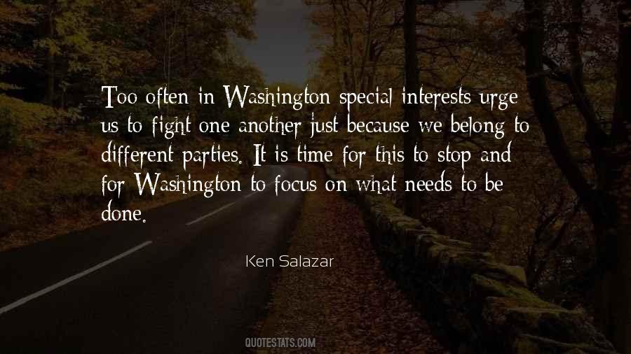 Washington To Quotes #417026