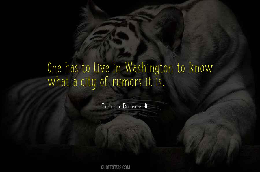 Washington To Quotes #919599