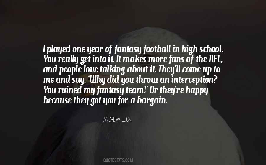 I Love Football Quotes #495082