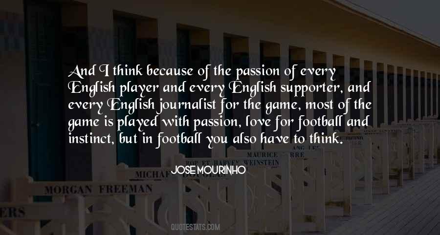 I Love Football Quotes #939830