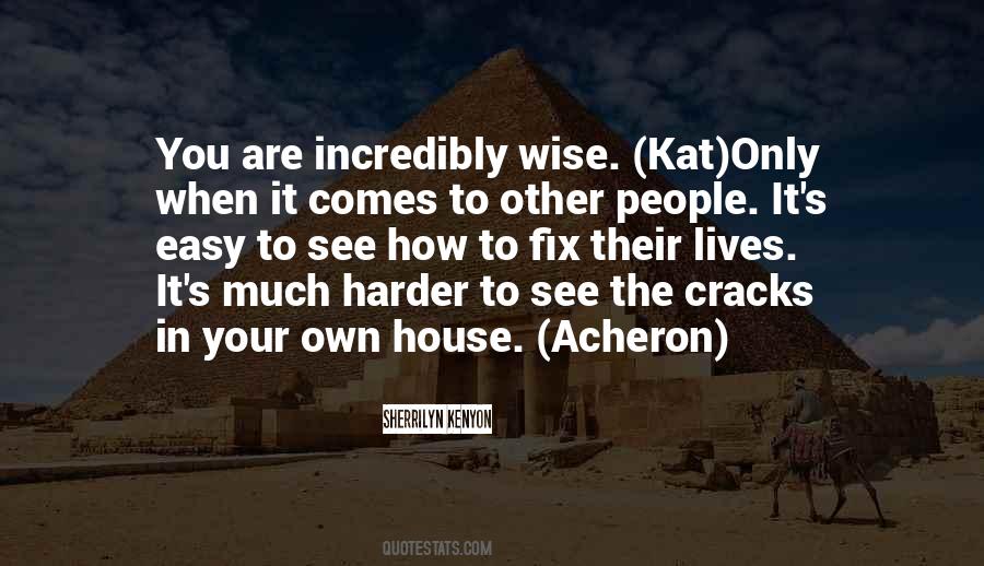 Quotes About Cracks #1102957