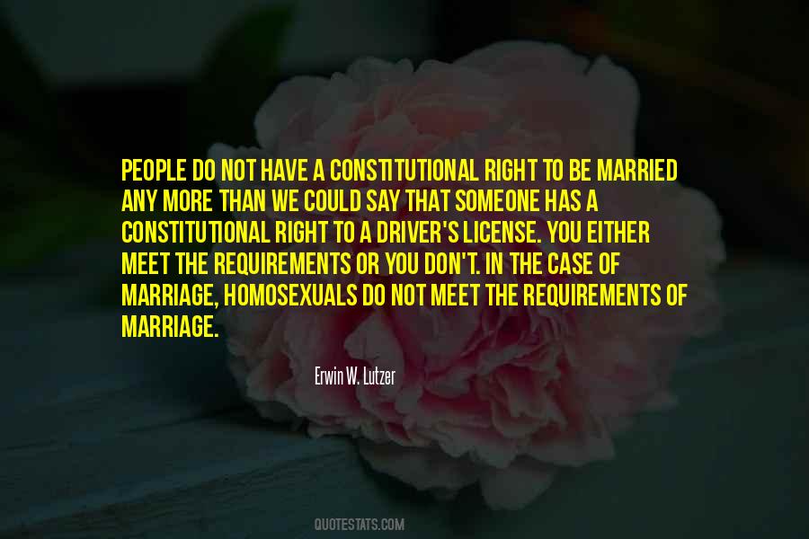 That Marriage License Quotes #1007377