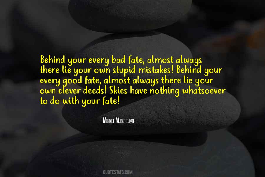 Bad Mistake Quotes #384820