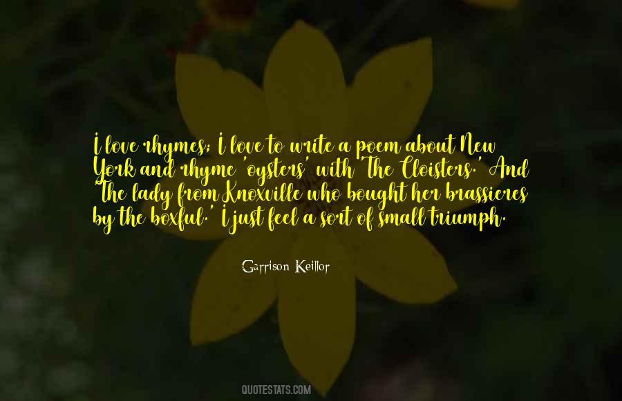 Quotes About Love Rhyme #106711