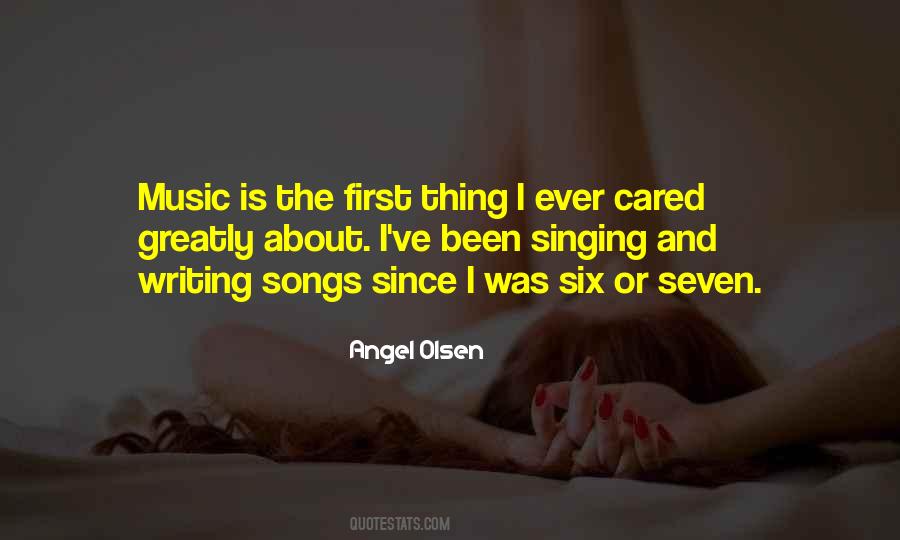 Thing About Music Quotes #580909