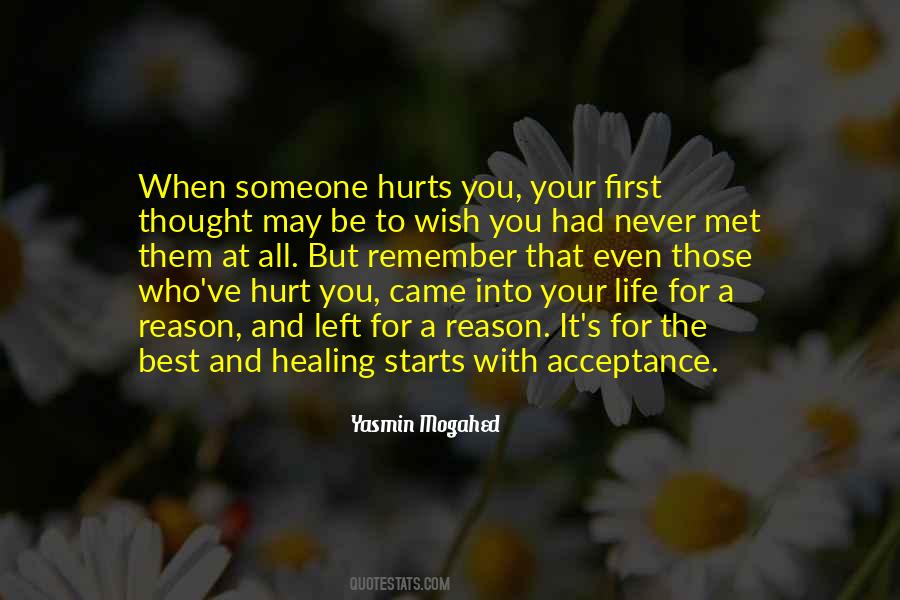 Quotes About Someone Hurts You #1500113