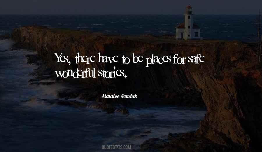 Quotes About Wonderful Places #1135333