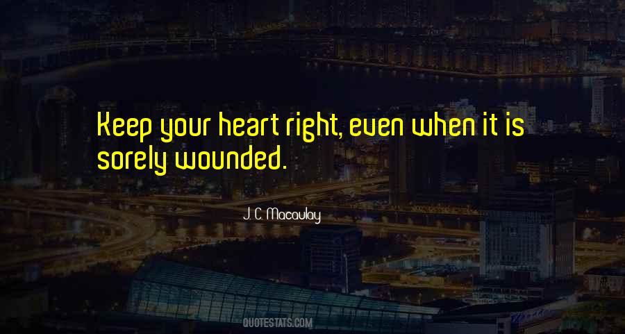 Quotes About Wounded #1404134