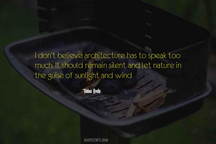 Quotes About Architecture And Nature #1369711