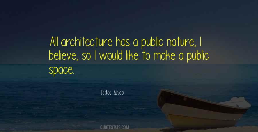 Quotes About Architecture And Nature #581389