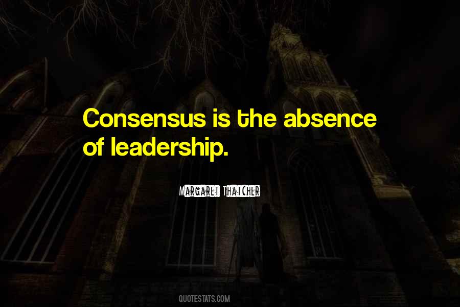 Quotes About Absence Of Leadership #932362