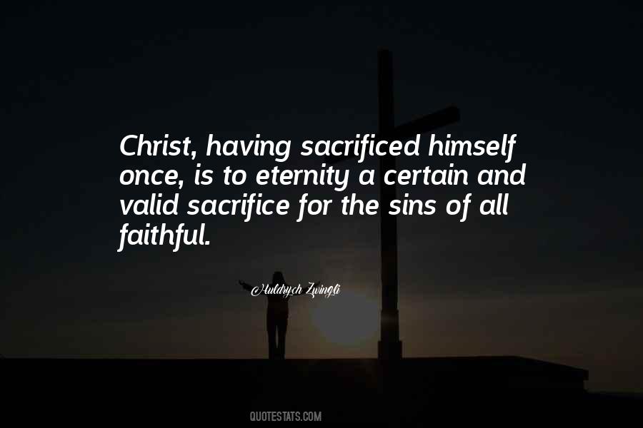 Quotes About Christ Sacrifice #405852