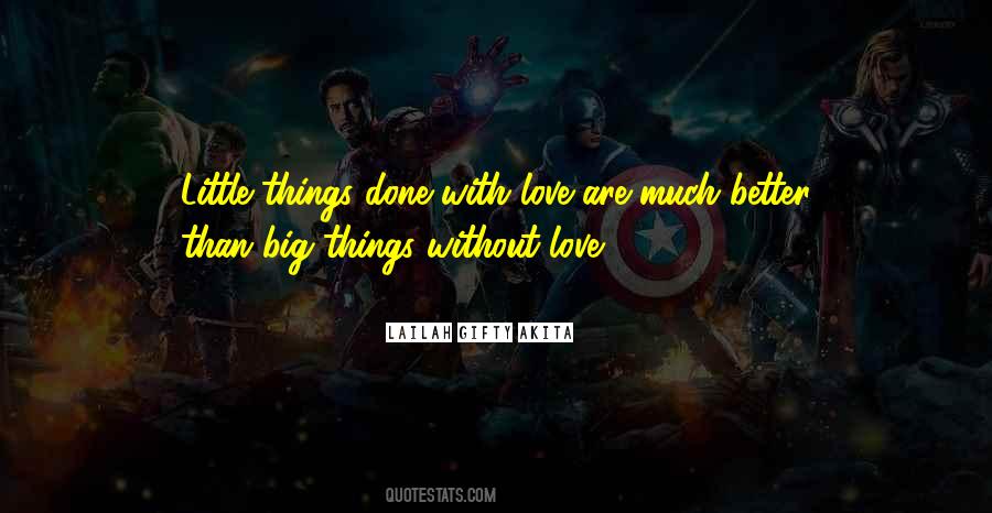 Little Things Love Quotes #886338