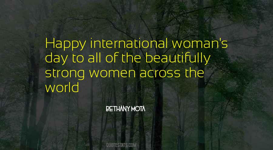 Quotes About Women's Day #394375