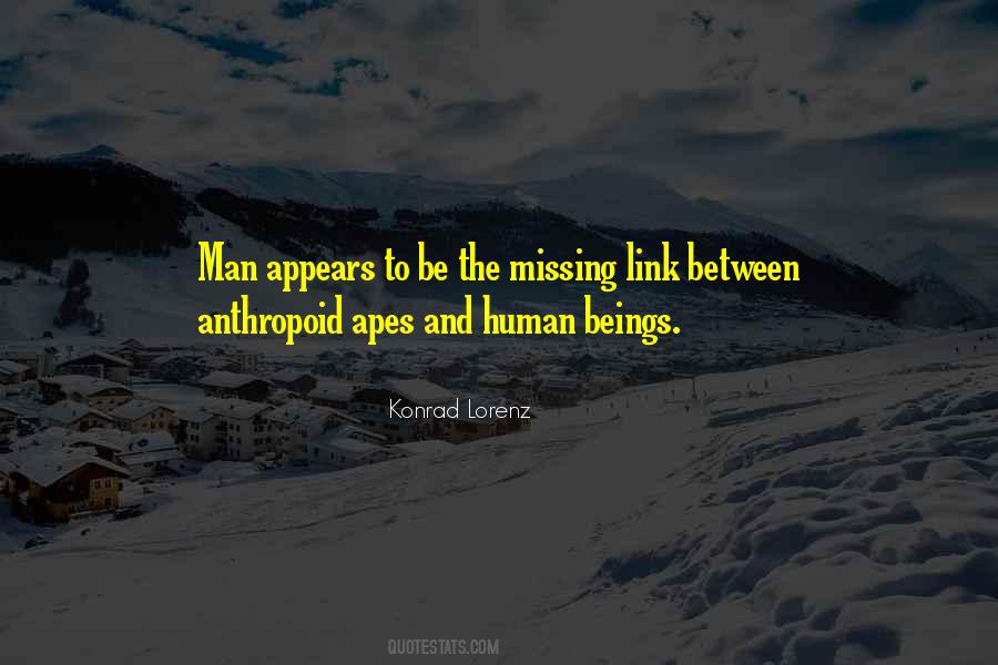 Quotes About Missing Link #726514