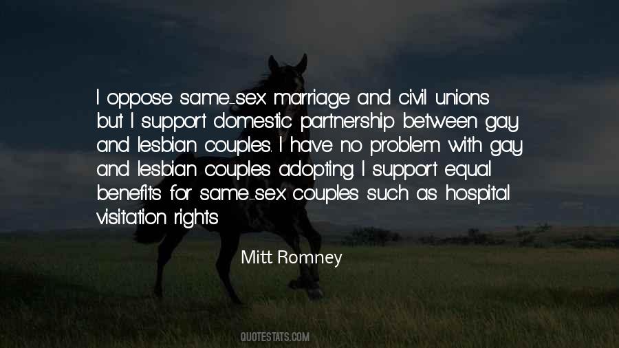 Quotes About Same Sex Marriage Rights #1454243