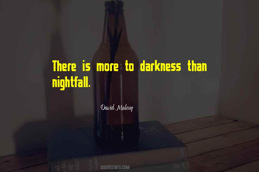 Quotes About Nightfall #1278562