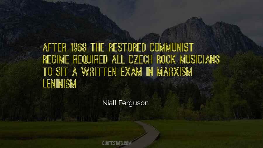 Quotes About Marxism Leninism #720152