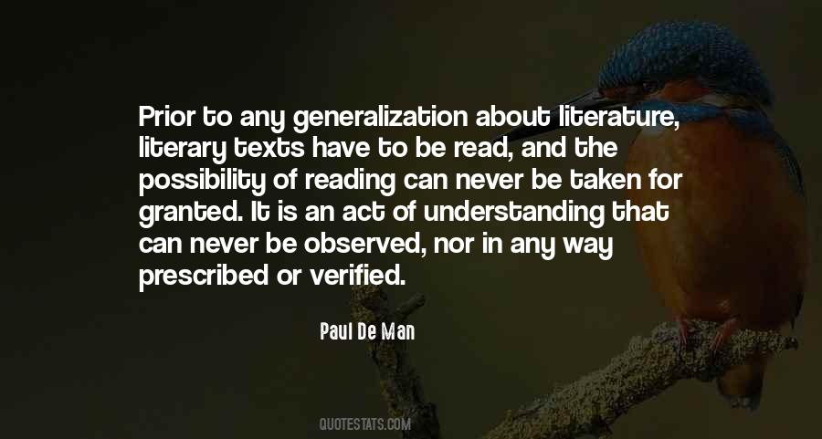 Understanding Reading Quotes #1557532