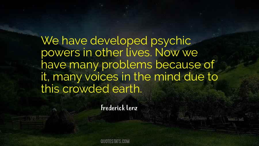 Quotes About Psychics #360189