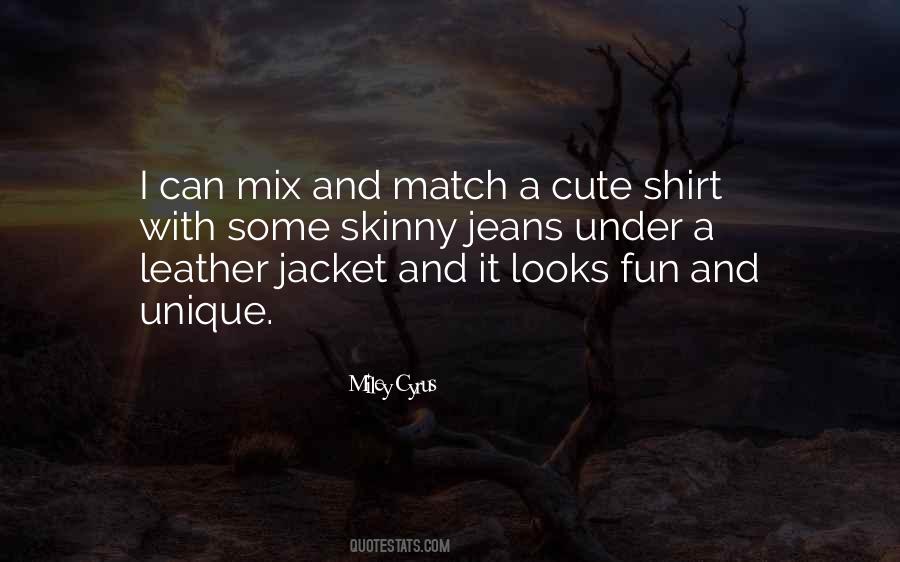 Quotes About Leather Jacket #1266731