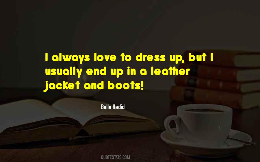 Quotes About Leather Jacket #1394252