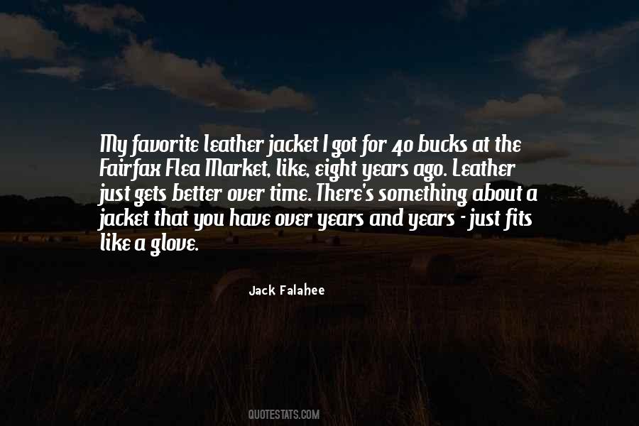 Quotes About Leather Jacket #425383