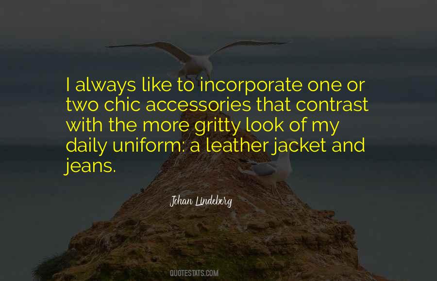 Quotes About Leather Jacket #79180