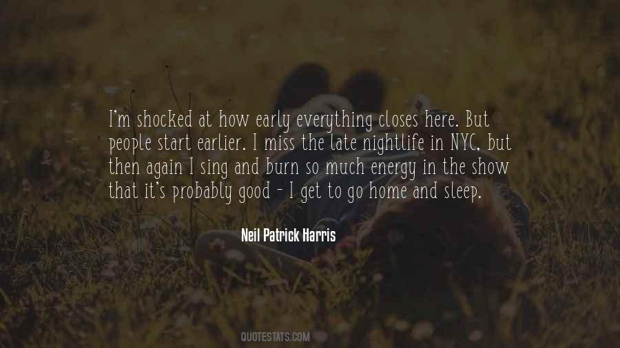 Quotes About The Nightlife #1613036