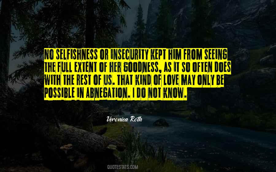 Quotes About Insecurity In Love #1602101