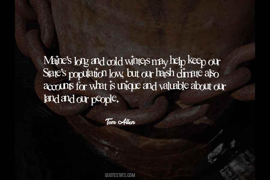 Quotes About Cold Climate #114774