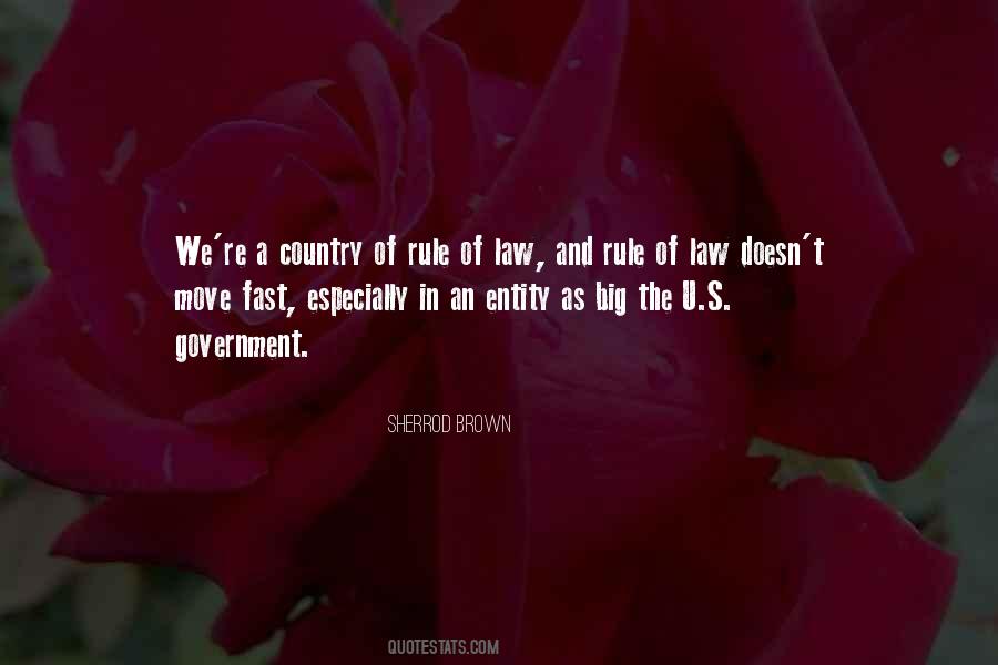 Quotes About Rule Of Law #1011967