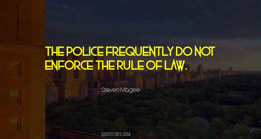 Quotes About Rule Of Law #1123376