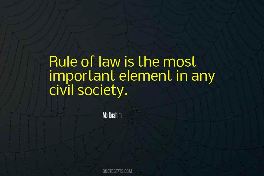 Quotes About Rule Of Law #1265440