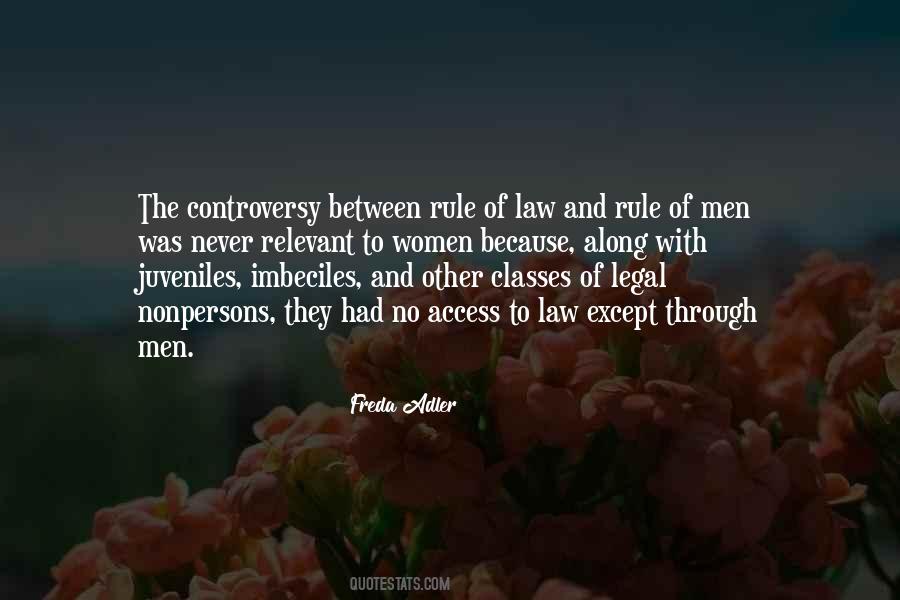 Quotes About Rule Of Law #1319387