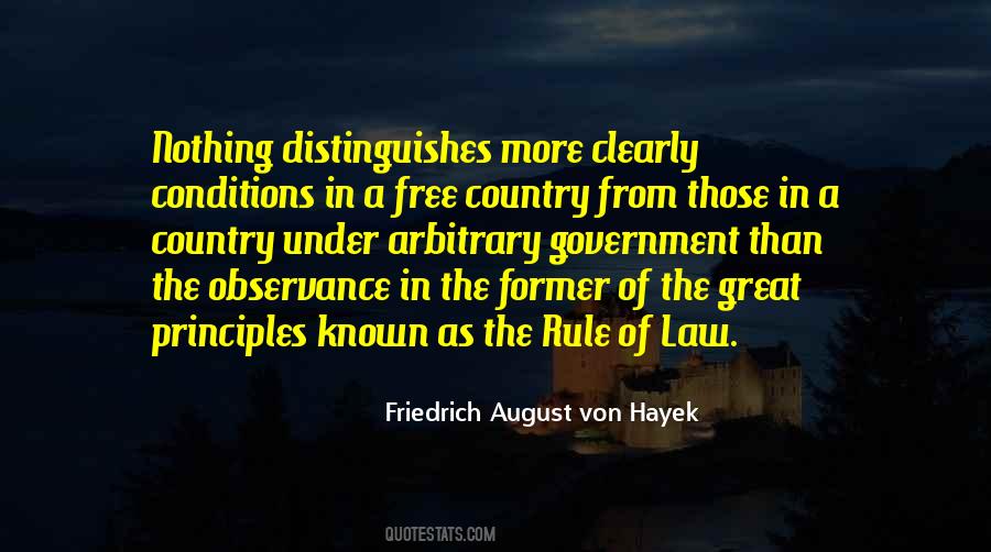 Quotes About Rule Of Law #1544626