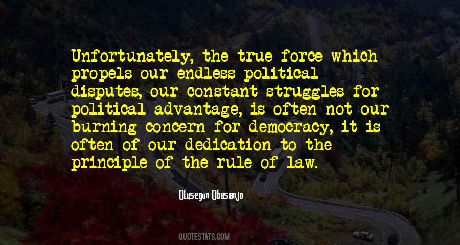 Quotes About Rule Of Law #1700356