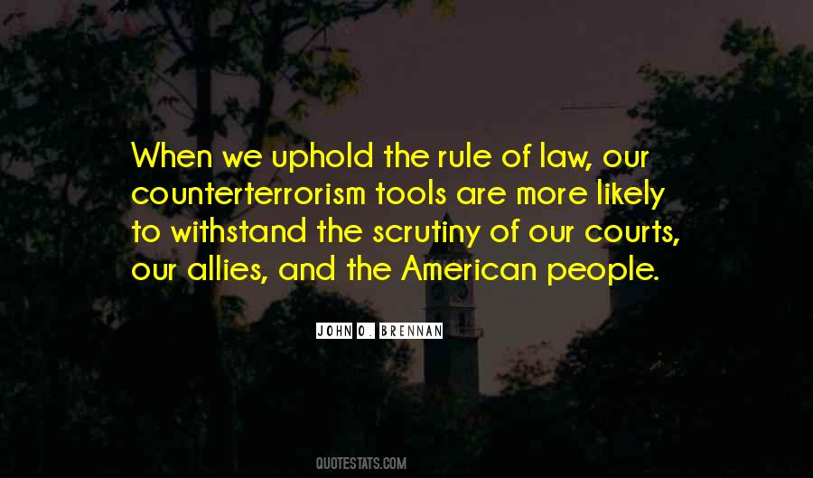 Quotes About Rule Of Law #1805870