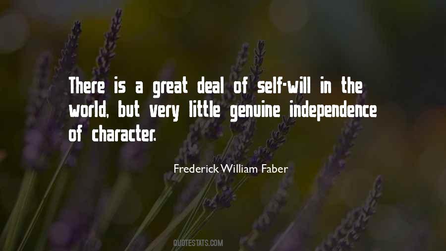 Quotes About Genuine Character #1013568