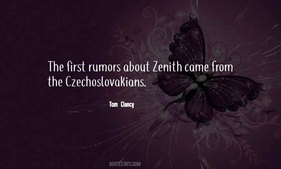 Quotes About Zenith #64239