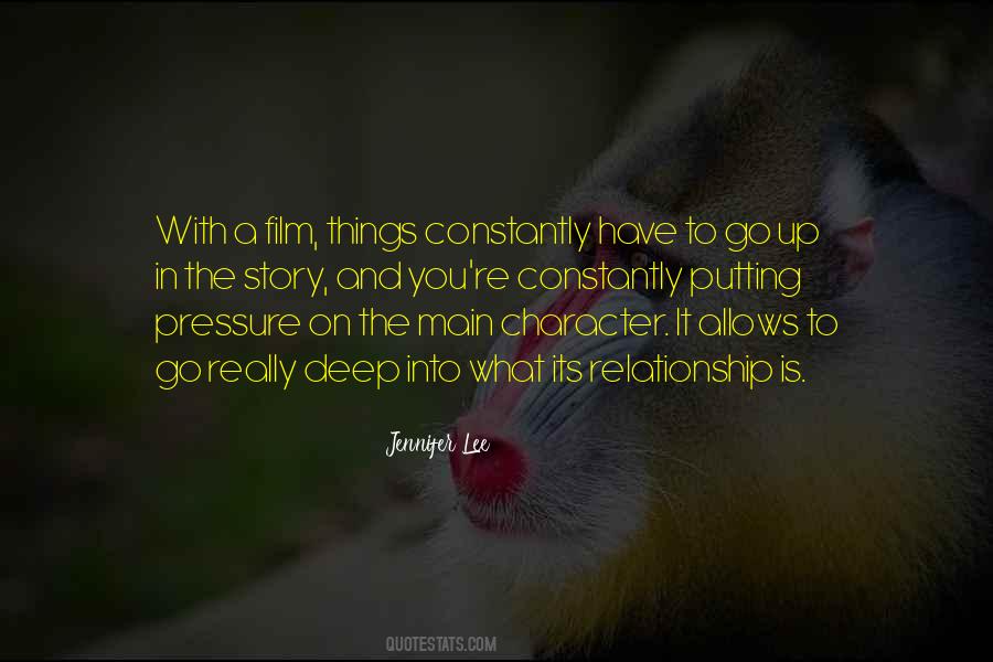 Deep Relationship Quotes #225382