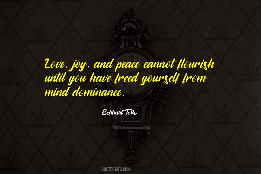 Quotes About Love Peace And Joy #653511