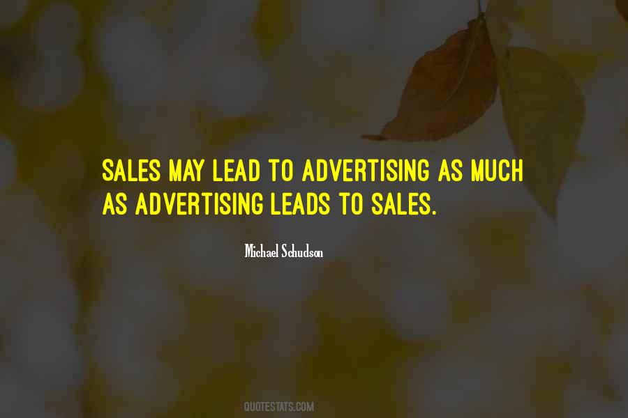 Quotes About Sales #1165060