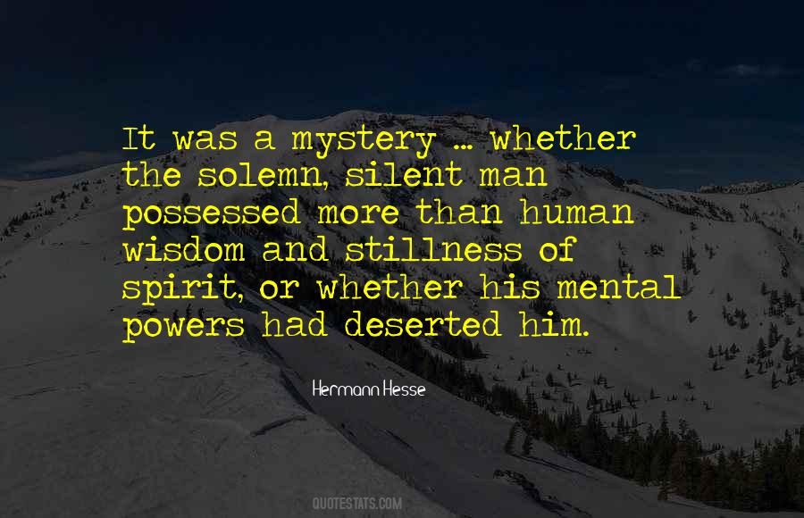 Quotes About Silent Man #1431565