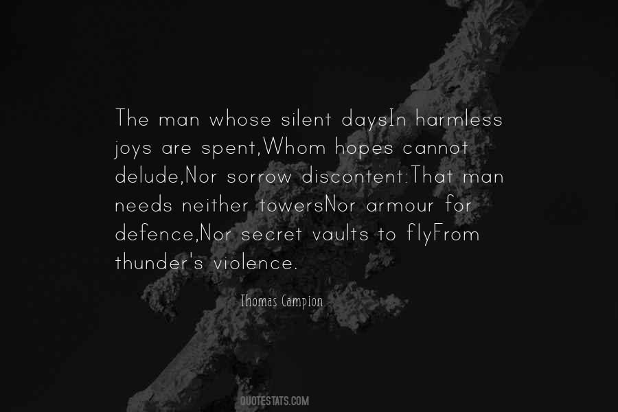 Quotes About Silent Man #18064