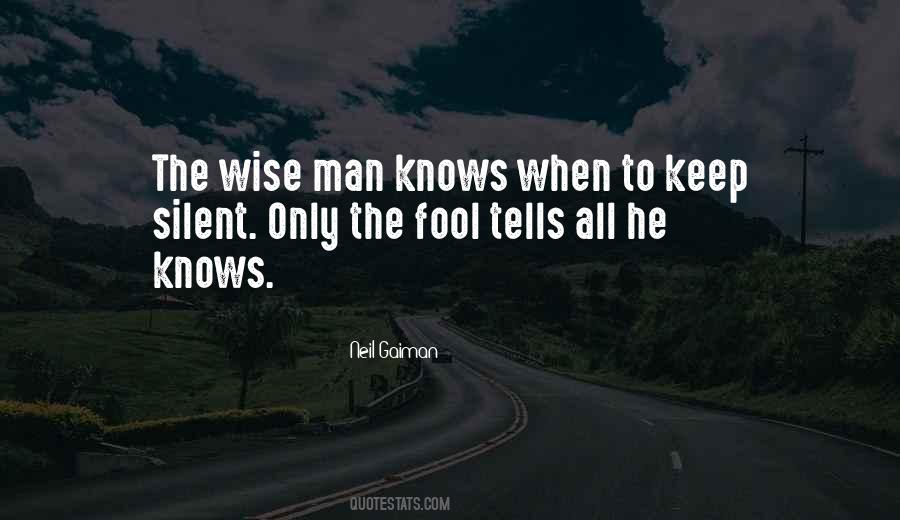 Quotes About Silent Man #383136