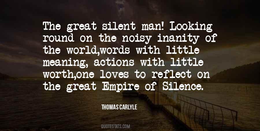 Quotes About Silent Man #65086