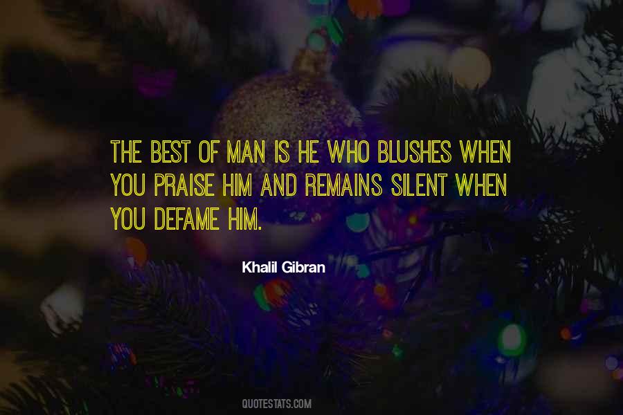 Quotes About Silent Man #708037