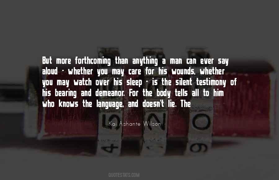 Quotes About Silent Man #941870
